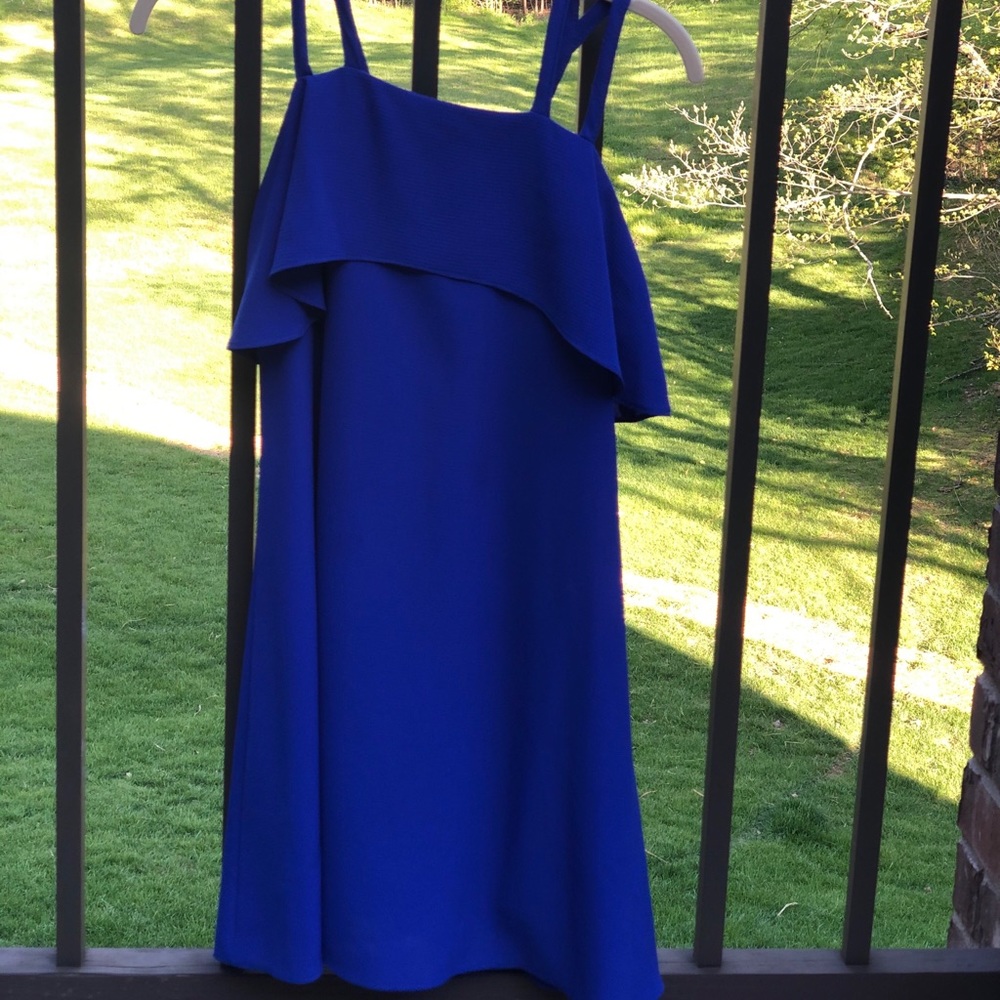 Royal blue girls dress